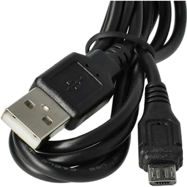 vhbw USB-A auf Micro-USB Kabel, 100 cm schwarz, kompatibel mit Sony Cybershot DSC-HX90, DSC-QX10, DSC-HX90V, DSC-QX100, DSC-HX80, Daten- & Ladekabel – Bild 6