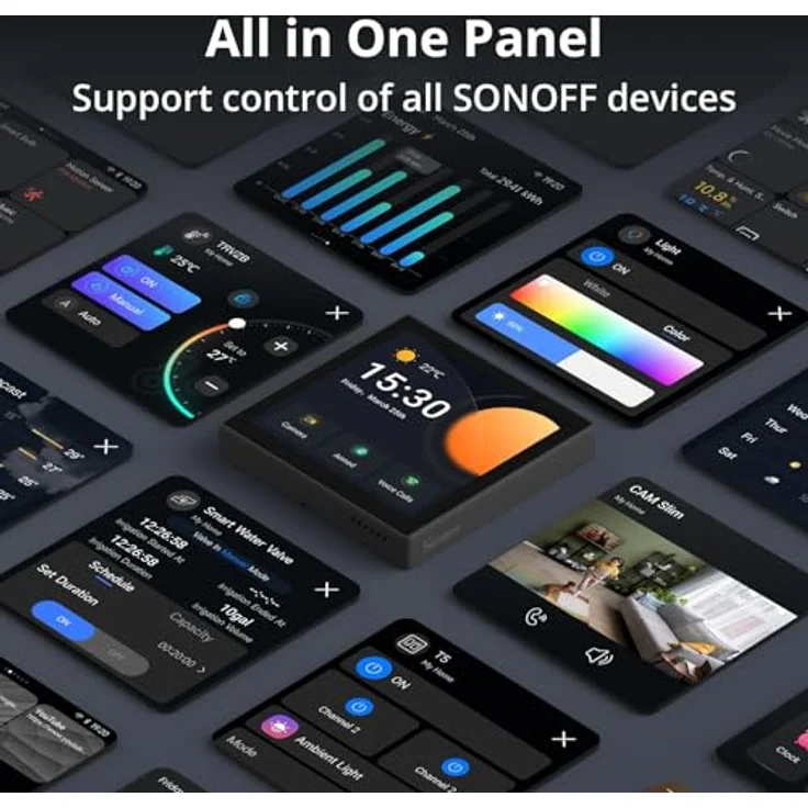 Sonoff Wandschalter NS Panel PRO schwarz WLAN Bluetooth – Bild 2