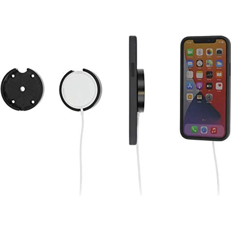 Brodit Gerätehalter 216172 Made IN Sweden für Smartphones - Apple iPhone 12, iPhone 12 Mini, iPhone 12 Pro Max, iPhone 12 Pro Schwarz – Bild 2