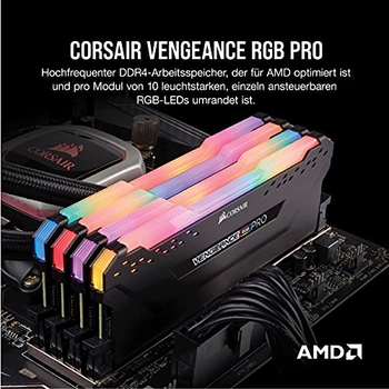 Corsair Vengeance RGB PRO 32GB (2x16GB) DDR4 2933MHz C16 XMP