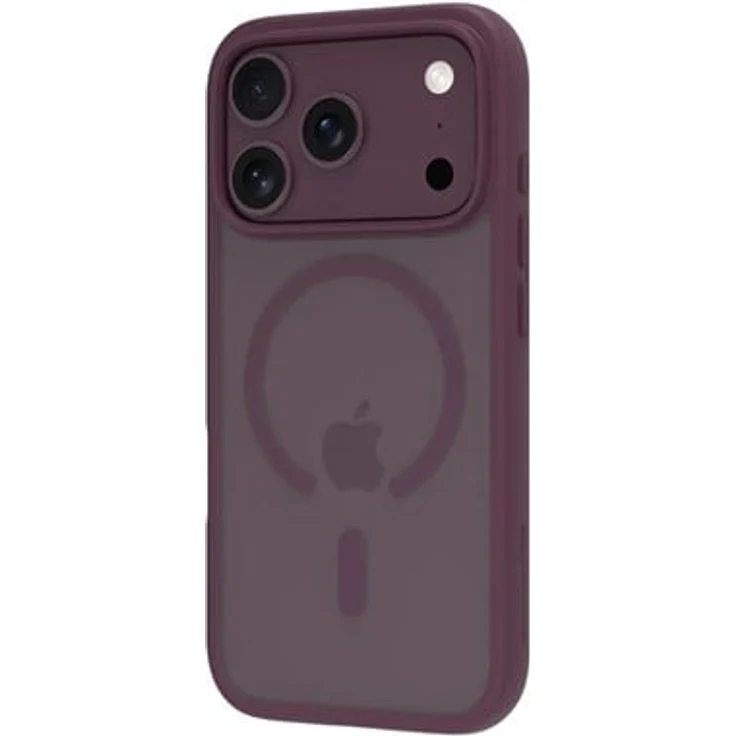 dbramante1928 Grenen Ultra, Schutzabdeckung für Apple iPhone 17 Pro Max/18 Pro Max, MagSafe-kompatibel, klar/gfrostet schwarz, D3O Material