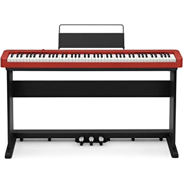 Casio CS-470 Stativ mit durchgehender 3-fach Pedaleinheit für Casio CDP-S360 – Bild 3