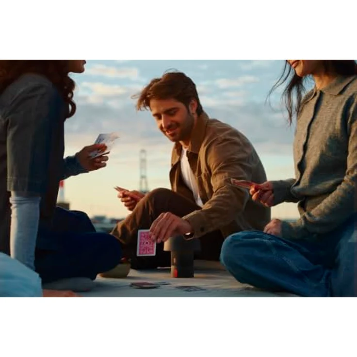 Kooduu Sensa Play Mini, Bluetooth Lautsprecher mit JBL Signature Sound und integrierter LED-Beleuchtung, Akkubetrieb, Anthrazit – Bild 4