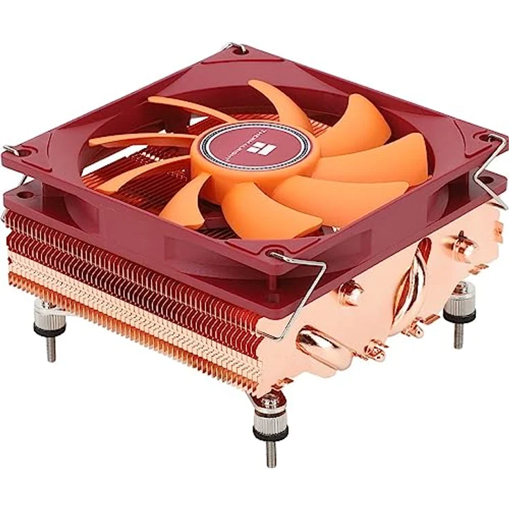 Thermalright AXP90-X47, CPU Kühler mit 4 Heatpipes und Kupferkern, Schwarz – Bild 2