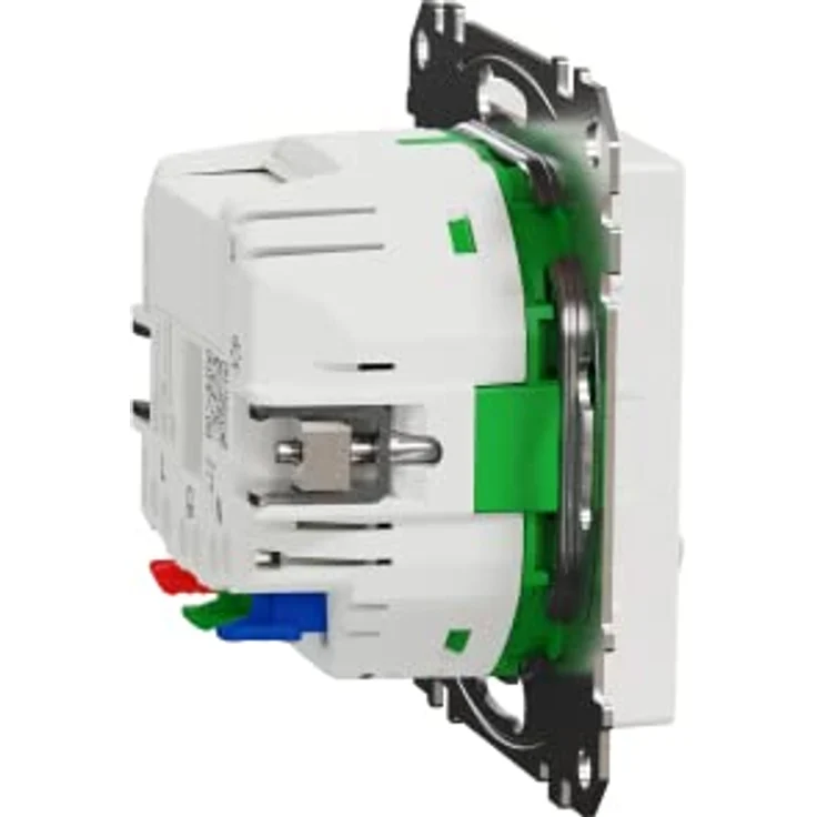 Merten - Wiser Connected Schuko-Steckdose 16A TPB Aktivweiß System M, Smart Steckdose, Kompatibel mit Amazon Alexa und Google Home, Smart Home WiFi Steckdose, MEG2380-0325 – Bild 3