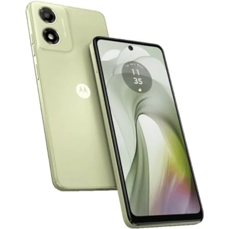 Motorola Moto E14 Smartphone 16,56 cm (6,56 Zoll), UNISOC T606, 2 GB RAM, 64 GB, Grün – Bild 1