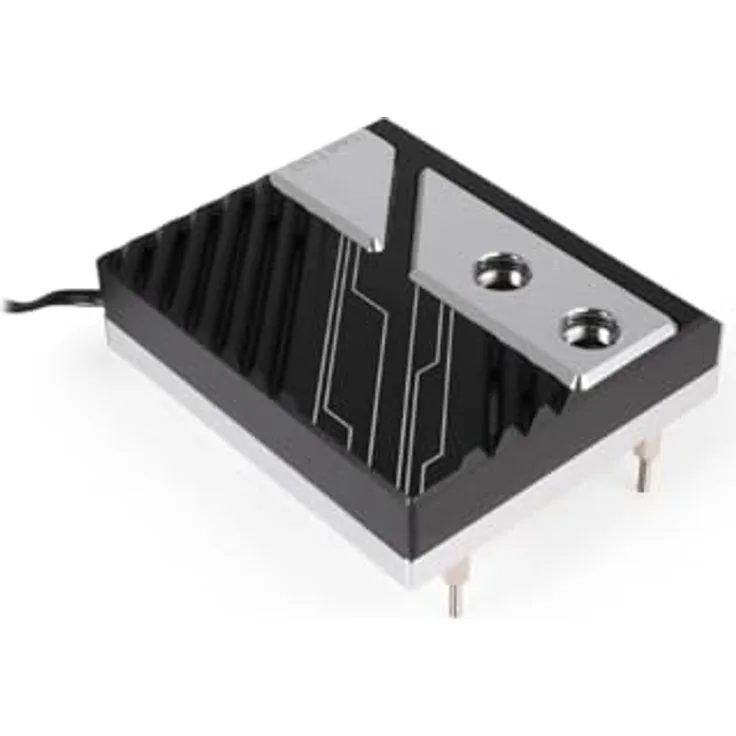 Alphacool WAC Apex 1 CPU Kühler AM5, Hochleistungs CPU Wasserblock mit aRGB-Beleuchtung, Transparent