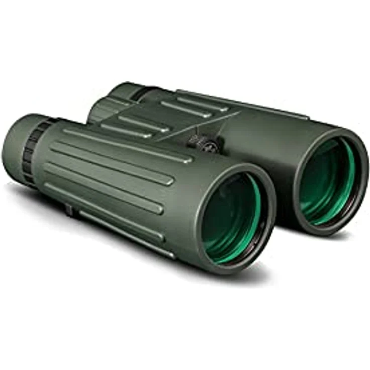 Konus Emperor 12x50 WP/WA, Fernglas mit BAK-4-Prismen, wasserdicht, Weitwinkelokular, grün/grau – Bild 1