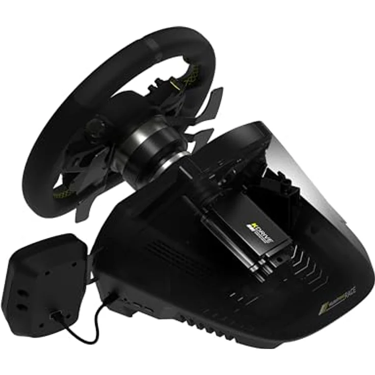 TURTLE BEACH VelocityOne Race, Gaming-Lenkrad für PC und Xbox mit 7,2 Nm Force-Feedback, Dynamic Brake Tek und anpassbarer Pedalerie, schwarz – Bild 11