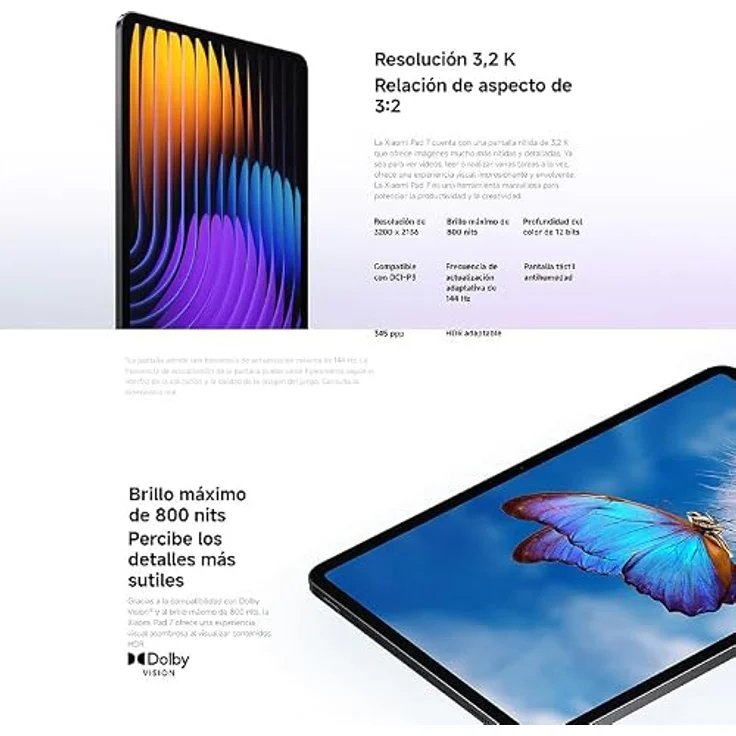 Xiaomi Tablet Tactile Pad 7 Pro, 27,9 cm (11,2 Zoll), WLAN, 256 GB, Grün, Snapdragon 7+ Gen 3, 144 Hz Display, Turbo-Ladung mit 67 W – Bild 3