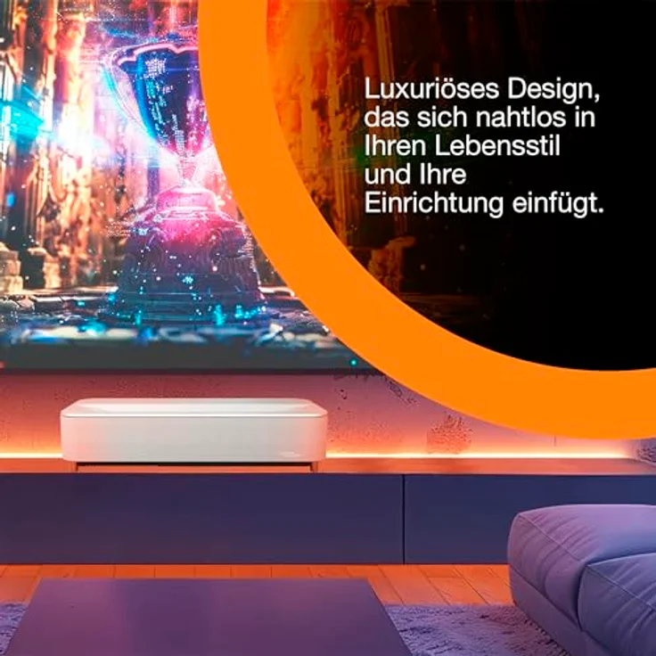 Epson Lifestudio Grand Plus EH-LS970W, 4K Beamer mit KI-Bildverbesserung, Dolby Audio und Google TV, Diamond White – Bild 12