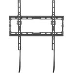 Manhattan Ultraflache TV-Wandhalterung, neigbar Für Bildschirme von 32" bis 70" und bis zu 45 kg, 0 bis -8° neigbar, extraflache Bauform, schwarz