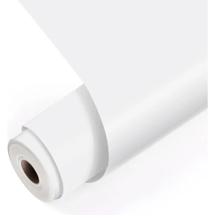 Loklik Permanent Klebefolie Vinyl Matt, 30.5 x 180 cm, weiß, für Glas, Keramik und Metall – Bild 3