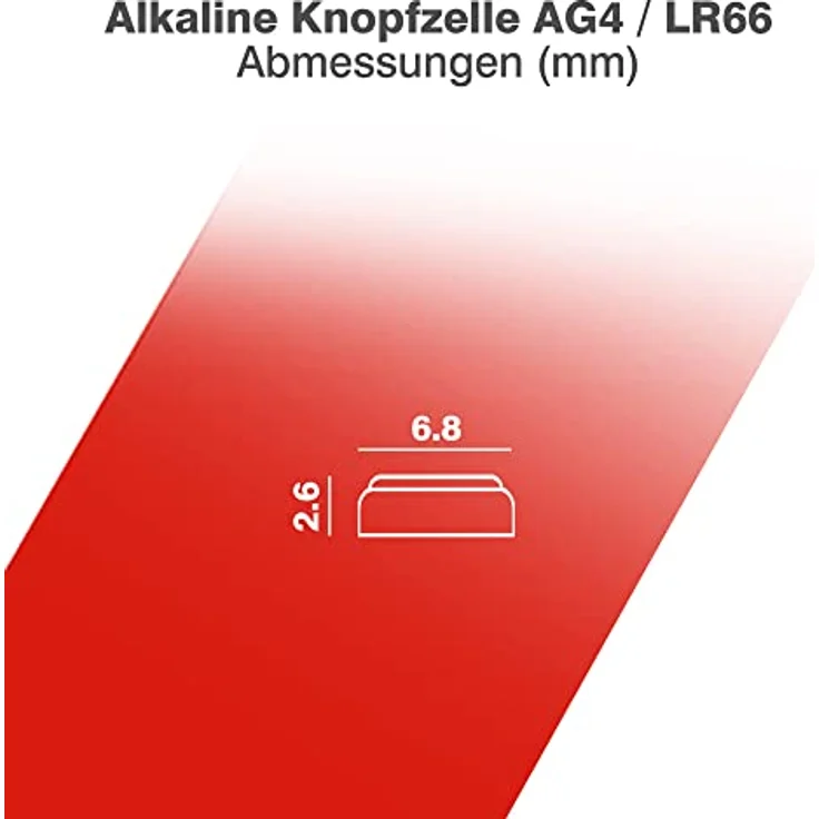 Camelion 12001004 Alkaline Knopfzelle (AG4, LR66, LR626, 377, 10er-Pack, Blister) – Bild 5
