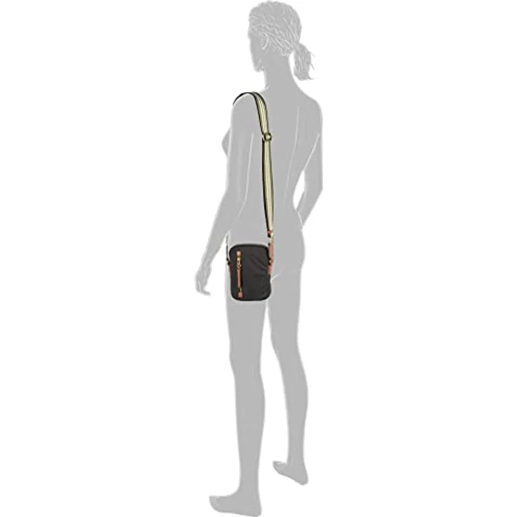 camel active Bari Handytasche, schwarz, 100% Nylon, Größe 14 cm x 2.5 cm x 20 cm – Bild 3