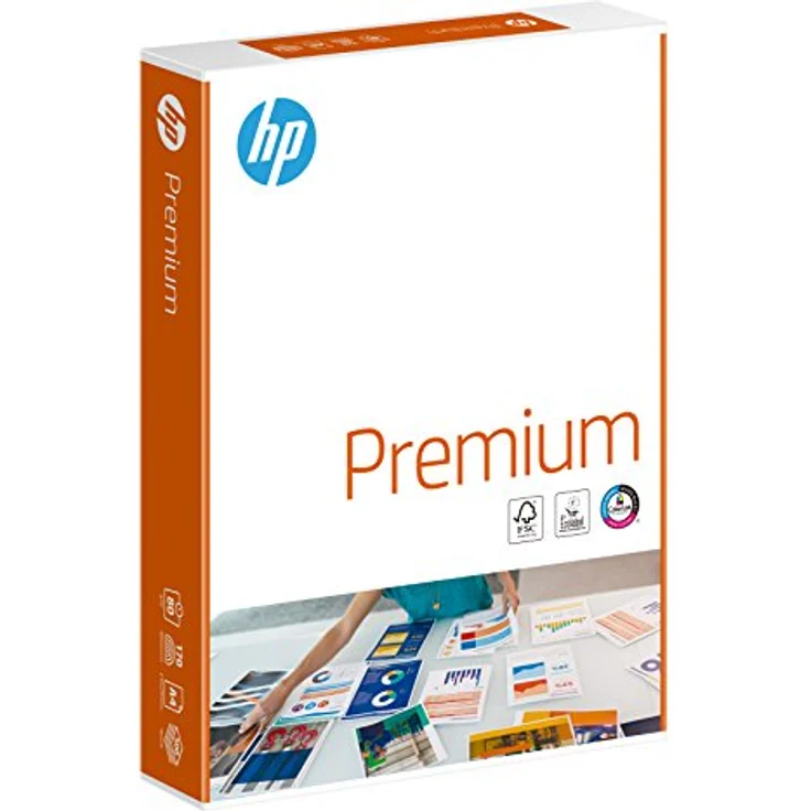 HP Kopierpapier Premium CHP 850: 80 g, A4, 500 Blatt, extraglatt, weiß - Intensive Farben, scharfes Schriftbild – Bild 3