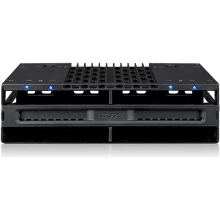 Icy Dock IcyDock MB024SP-B, Festplattenaufbewahrung für 4x 2.5SAS/SATA, schwarz – Bild 2