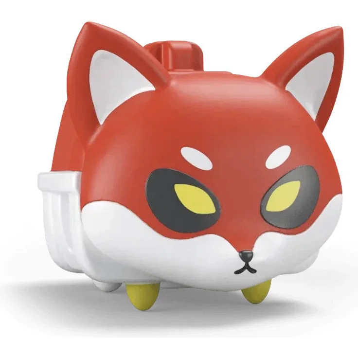 Glorious Switch Toy Figur - Fox, Vinyl-Figur, ca. 7,6 cm groß, grimmiger Blick