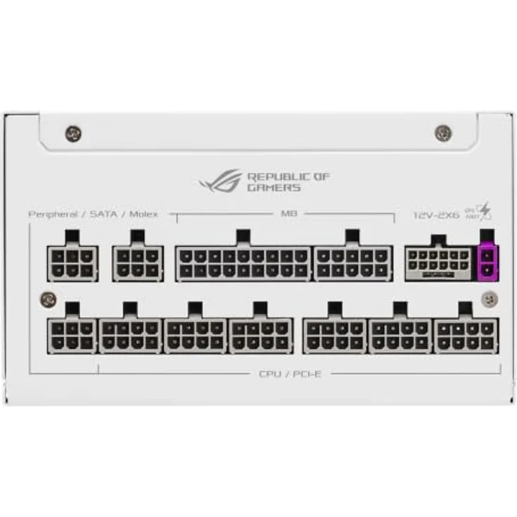 ASUS ROG STRIX PLATINUM 1000W White, 1000 Watt Netzteil mit ATX 3.1 und 80 Plus Platinum Effizienz – Bild 6