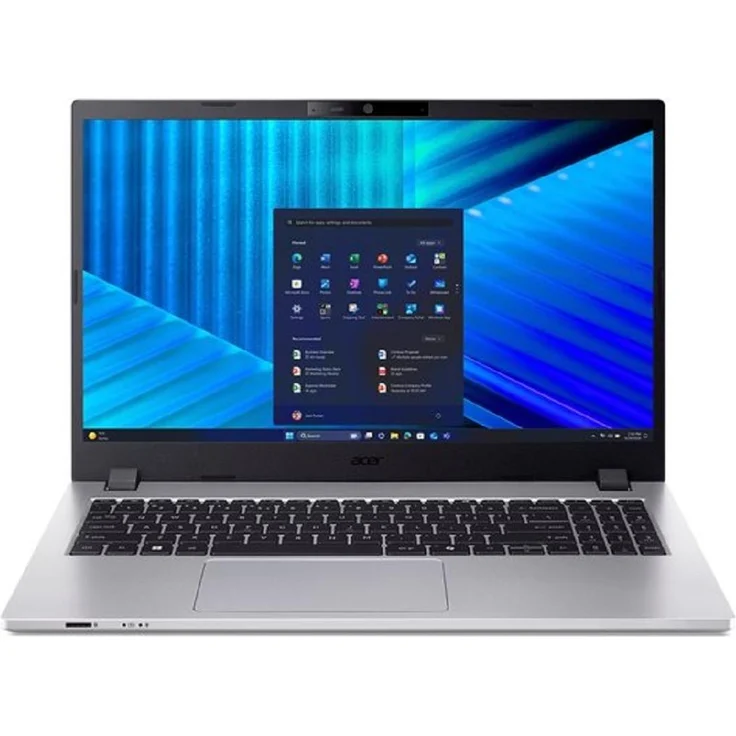 Acer TravelMate P2 P215-75-G2-TCO-54C5, Notebook mit Intel Core Ultra 5, 16 GB RAM, 512 GB SSD, 15,6 Zoll FHD-Display, Silber – Bild 1