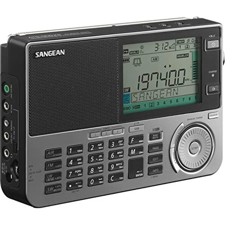 Sangean ATS-909X2 Profi Weltempfänger mit UKW Stereo, schwarz Schwarz – Bild 2