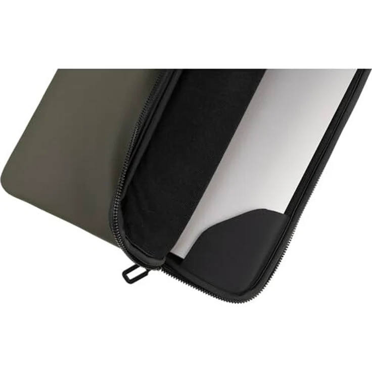 TUCANO GOMMO - Sleeve für 35,6 cm (14 Zoll) und MacBook 14 Zoll (35,6 cm), gummiertes Material, Militärgrün – Bild 3