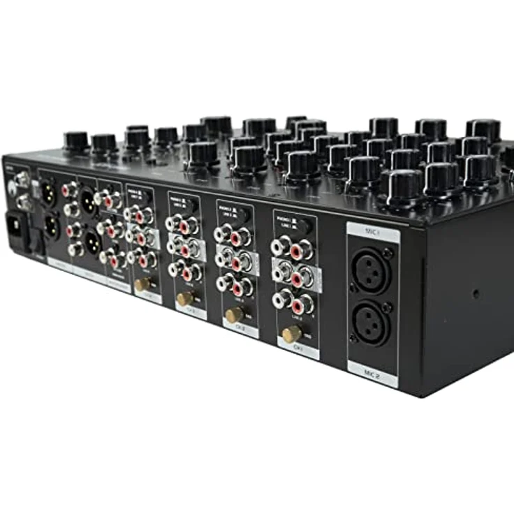 Omnitronic TRM-422 4-Kanal Rotary-Mixer, Studio- und Livemixer mit umfassenden Anpassungsmöglichkeiten – Bild 8