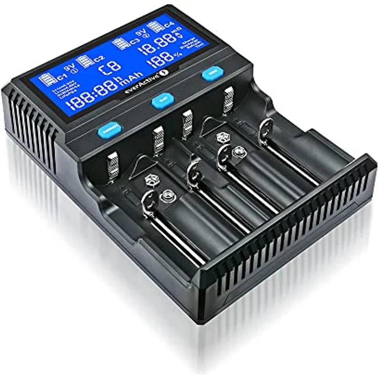 Charger for Cylindrical Li-ion and NI-MH Batteries everActive UC-4200 – Bild 4