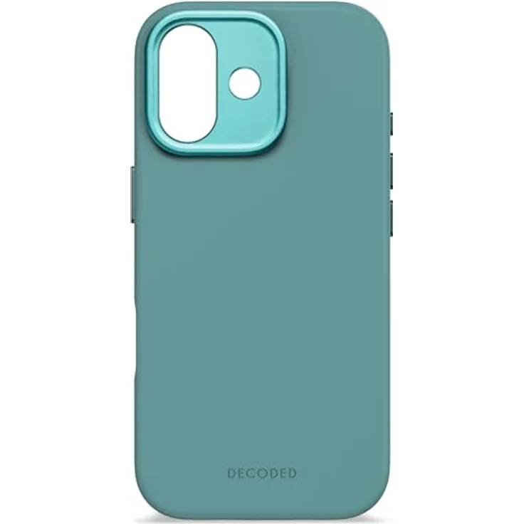 Decoded Silikonhülle für iPhone 17, Antibakterielle Beschichtung, MagSafe Kompatibel, Fallschutz, Kratzfest, Hell Blau – Bild 5