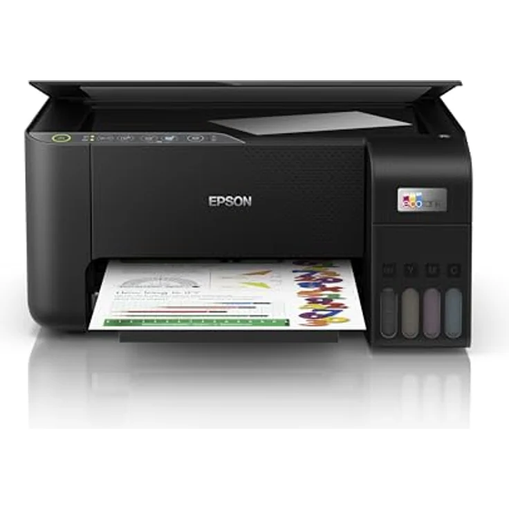 Epson EcoTank ET-2860 Multifunktionsdrucker, WLAN (Wi-Fi), Wi-Fi Direct, schwarz – Bild 3