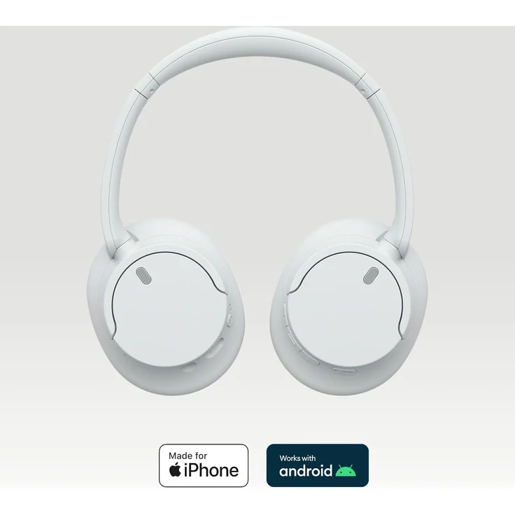 Sony WH-CH720N Over-Ear-Kopfhörer, Bluetooth, Mikrofon, Noise Cancelling, weiß – Bild 2
