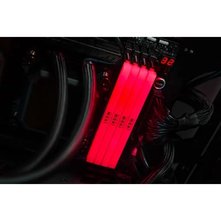 goodram - IRDM RGB DDR5 2x16GB KIT 6400MHz CL32 SR DIMM RGB - Speicher, Speicher Modul - für Computer, PC, Laptop, PC Gaming – Bild 4