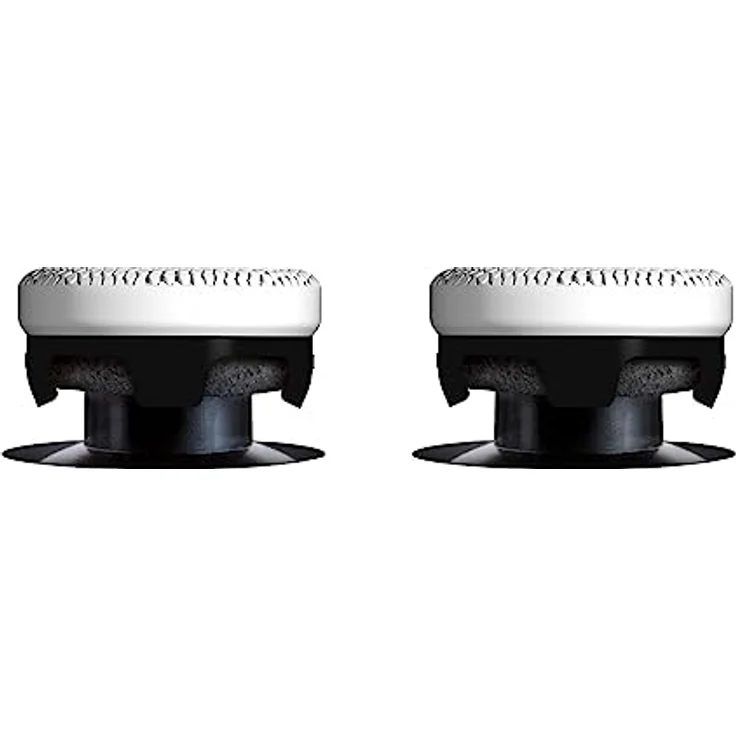 KontrolFreek Clutch für Playstation 5, PS5 und Playstation 4, PS4-Controller, Performance-Thumbsticks, 2 Low-Rise Concave, Schwarz & Weiß – Bild 3