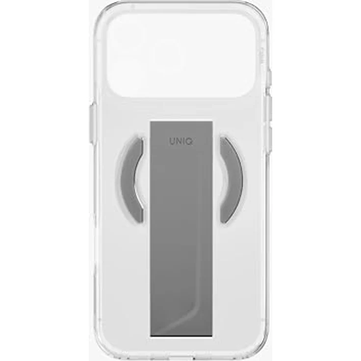 UNIQ Heldro Air Schutzhülle für iPhone 17 Pro Max, transparent | FlexGrip Handyhülle mit magnetischem Aufladen und Kameraständer – Bild 3