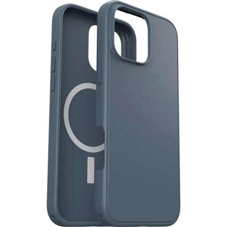 OtterBox Symmetry Series MagSafe Hülle für iPhone 16 Pro Max, stoßfest, sturzsicher, dünne Schutzhülle, 3X mehr Stürze als nach Militärstandard, Blau – Bild 1