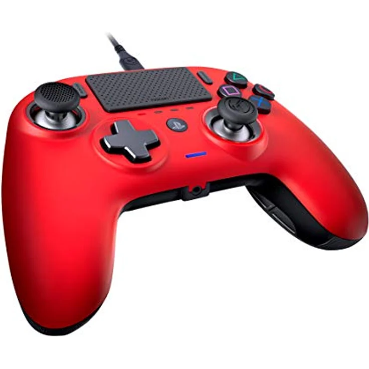 Nacon Gaming Revolution Pro Controller 3, USB 3.2 Gen 1 Gamepad für PC und PlayStation 4 (PS4), ergonomisches Design, rot – Bild 4