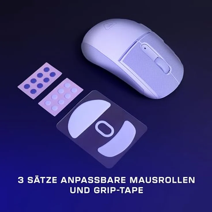 Turtle Beach BURST II PRO, Kabellose E-Sport Gaming-Maus mit 8.000 Hz Abtastrate, 30.000 DPI Sensor, 57 g, Schwarz – Bild 7