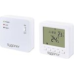 Sygonix Funk-Raumthermostat Aufputz Wochenprogramm 1 bis 70 °C