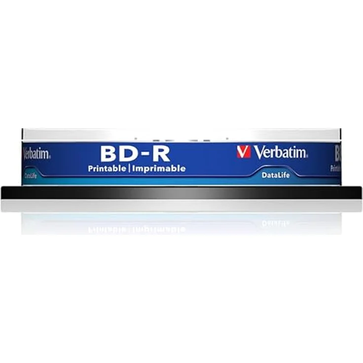 Verbatim BD-R SL Datalife, Blu-Ray-Disk 25 GB - 6-fache Brenngeschwindigkeit - Kratzschutz - 10 Stück Spindel - Preisvergleich – Bild 5