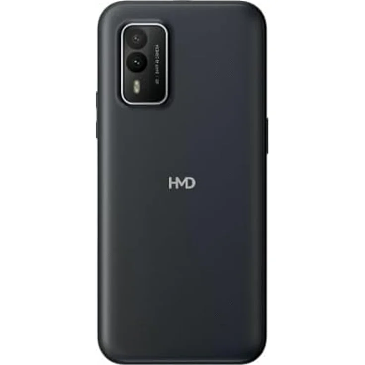 HMD XR21 128 GB (128 GB, Schwarz, 6.49", 5G), Smartphone, Schwarz mit 16-MP Selfie-Kamera und IP68-Zertifizierung