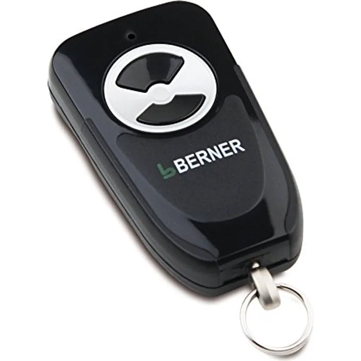 Berner Torantriebe BHS121 Miniatur-Handsender 2-Kanal, 868 MHz, mit Ringöse für zwei Tore oder Antriebe, batteriebetrieben