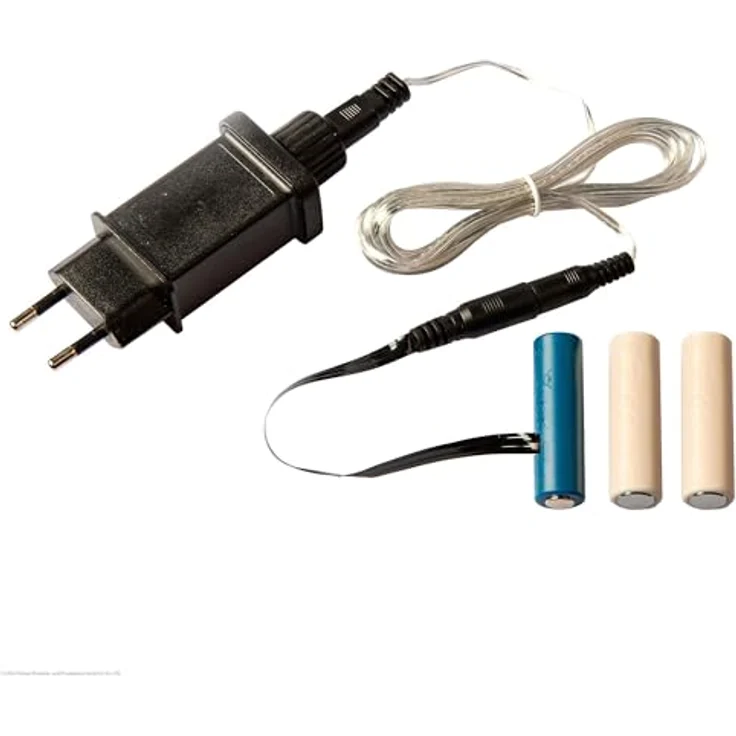 Hellum Batterie Adapter für 3xAA Batterien, 1,8 m Zuleitung, kompatibel mit Zeitschaltuhren – Bild 1