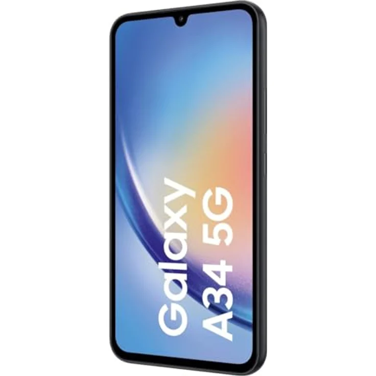 Samsung A346B Galaxy A34 5G, unlocked, 128GB/6GB RAM Dual-SIM Awesome-Graphite – Bild 2