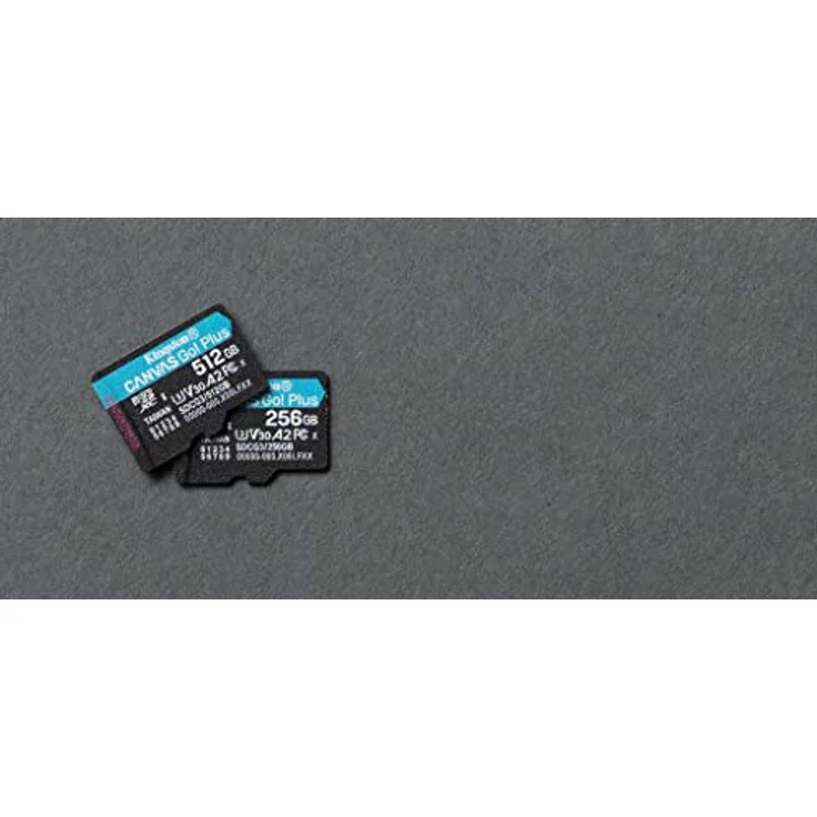 Kingston SDCG3-256GBSP microSD Speicherkarte ( 256GB microSDXC Canvas Go Plus 170R A2 U3 V30 Ohne SD Adapter) – Bild 5