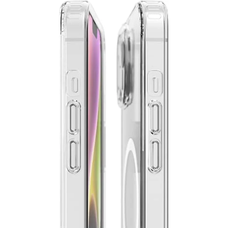 Vonmählen Transparent Case iPhone 14, Smartphone Hülle mit Anti-Gilb- und Kantenschutz, MagSafe-kompatibel, transparent – Bild 7