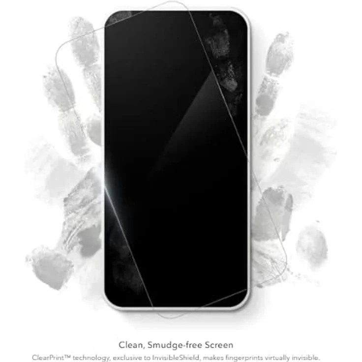 ZAGG InvisibleShield Glass Elite Displayschutzfolie für iPhone 14 Pro, stoßfest, wischfest, kratzfest, antimikrobiell, (transparent) – Bild 2