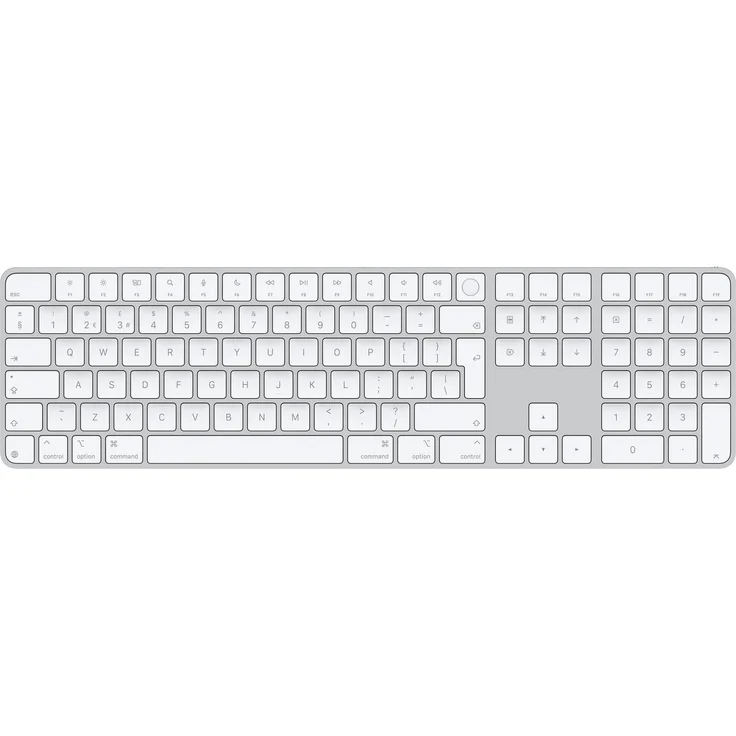 Apple Magic Keyboard with Touch ID and Numeric Keypad for Mac models with silicon, kabellos, USB‑C Anschluss – Bild 1
