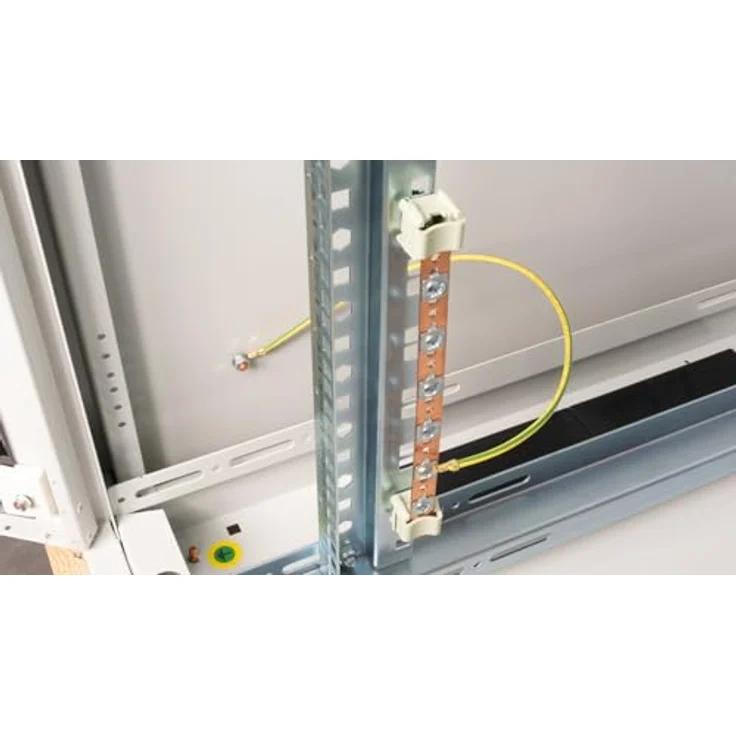 ROLINE Potential-Ausgleichsschiene 220mm, inkl. Erdungskabel für 19"-Schränke, elektrische Sicherheit – Bild 4