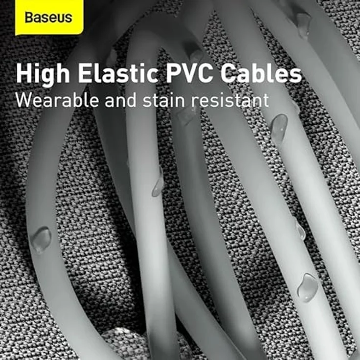 Baseus Cable Simple Wisdom - Type C to Lightning - PD 20W 5A 1,5 m - 2 pieces (TZCATLZJ-02) white – Bild 5