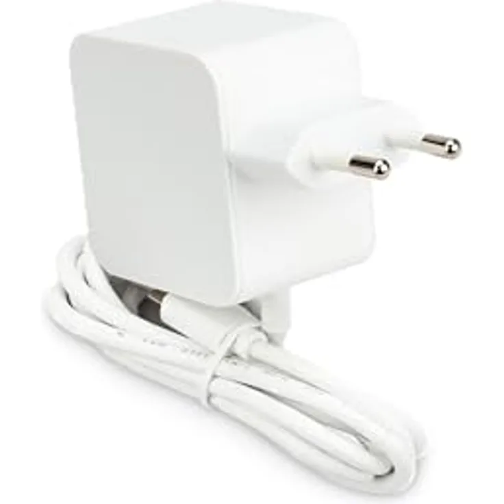 Raspberry Pi 5, Offizielle 45W USB-C Stromversorgung mit 1,5 m Kabel, weiß